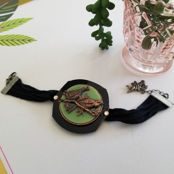 Vintage jade bracelet - Picture 1 of 4